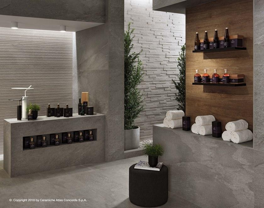 Atlas Concorde Объемная настенная плитка белого цвета для интерьеров Klif sun-id-1394409 - Вид №4