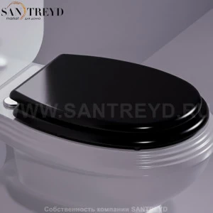 AR006D03NEROCR Крышка сиденье для унитаза Simas Arcade