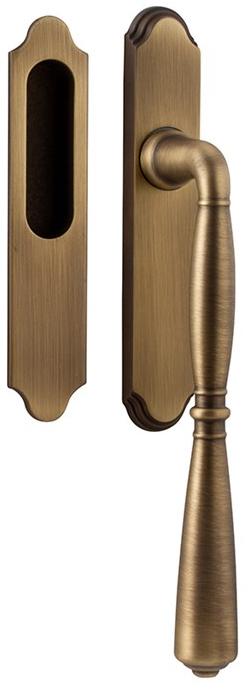 Reguitti Подъемно-сдвижная ручка из латуни Bernini A307mdc01** - Вид №1