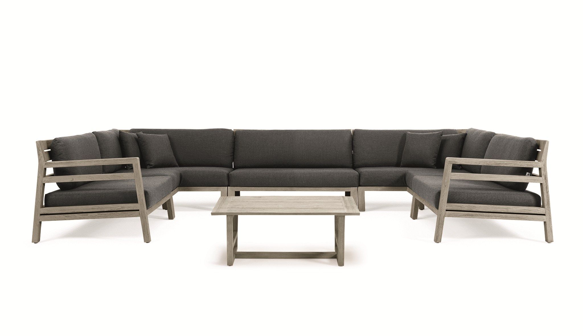 Тканевый модульный садовый диван Ethimo Costes ARCH-00068748 - Вид №3