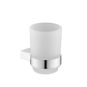 VIDAGE Неверка — подвесной стакан для зубных щеток из стекла хром 89384605