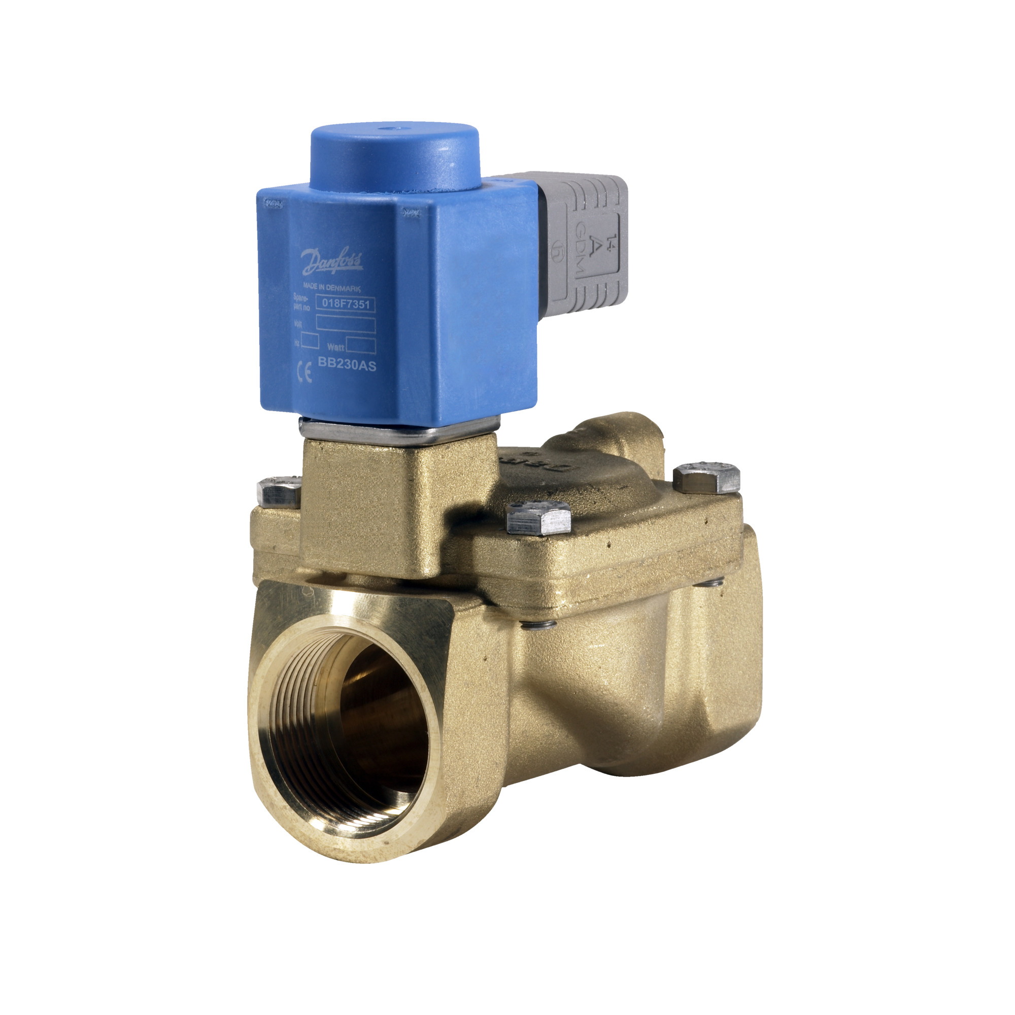 Danfoss EV220B — двухходовые электромагнитные клапаны для общей промышленности Клапан электромагнитный EV220B 032U8510  - Вид №42