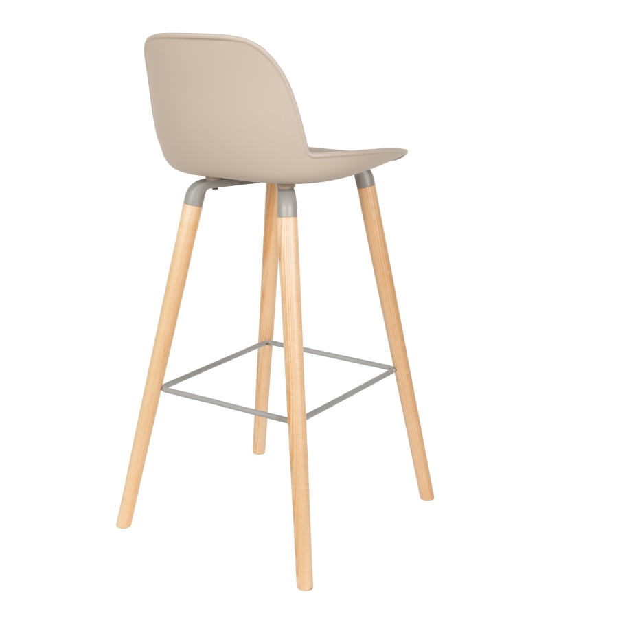 Стул барный Albert Kuip бежевый Zuiver 1500061 - Вид №5