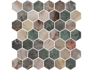 Переработанная стеклянная мозаика