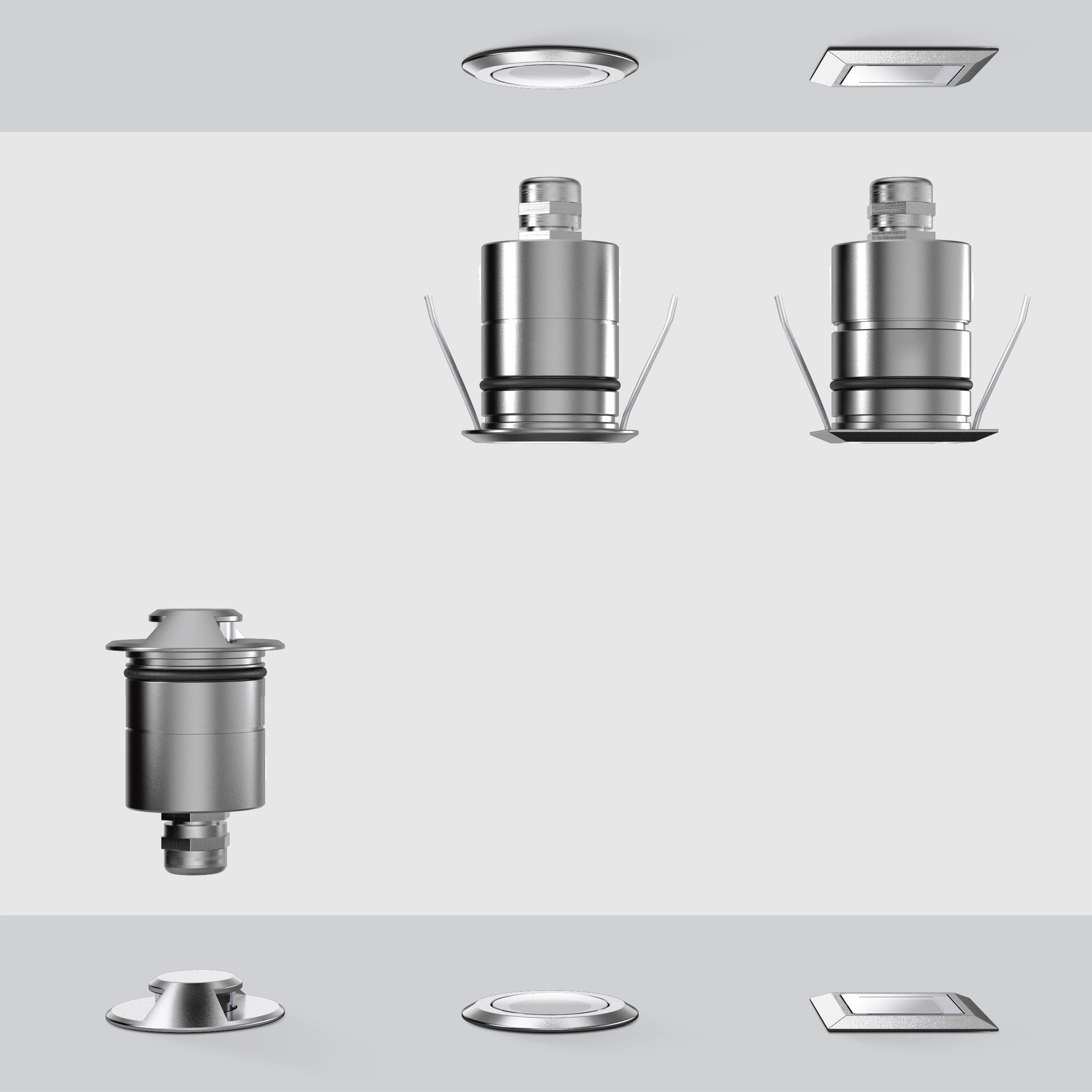 Из нержавеющей стали напольные светодиодные карты Platek Nano ARCH-00110092 - Вид №10