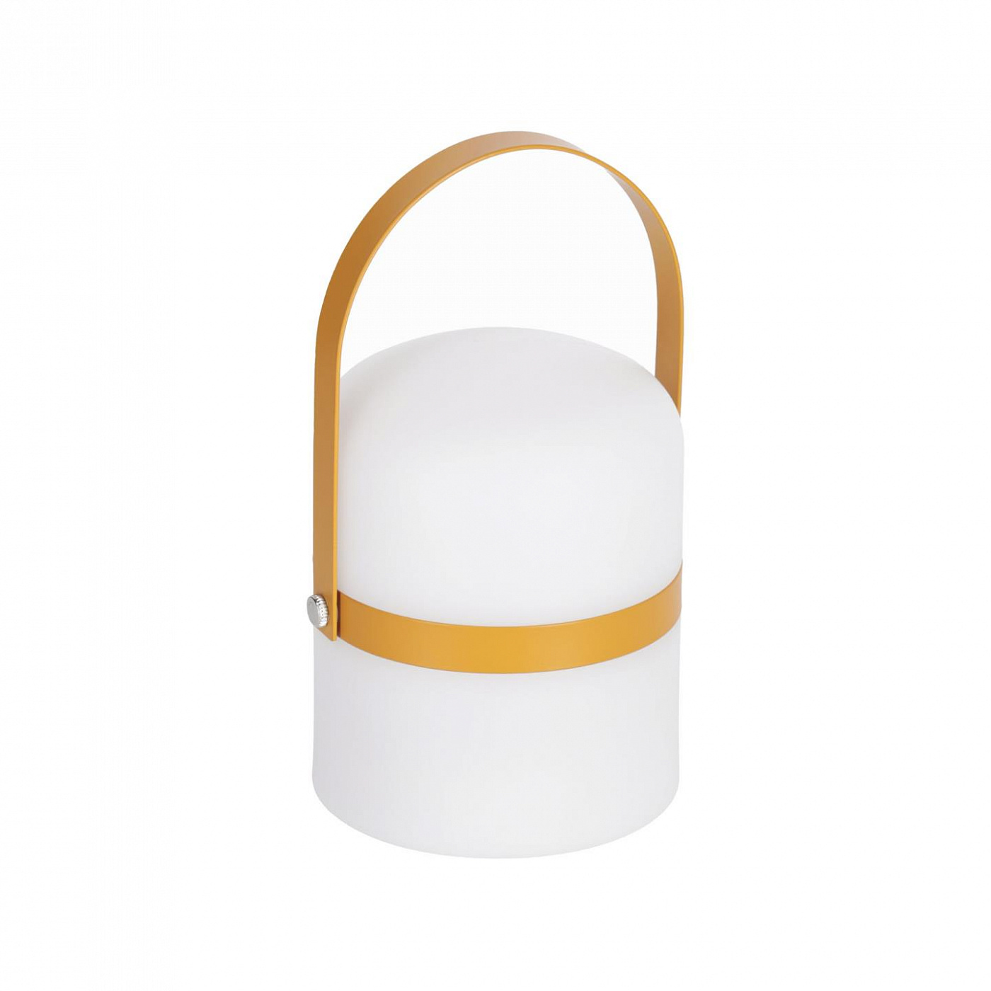 091932 Настольная мини-лампа Lame горчично-желтого цвета La Forma Ridley  - Вид №1