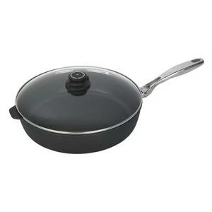 Сотейник Swiss Diamond со стеклянной крышкой и металлической ручкой, Ø32 см