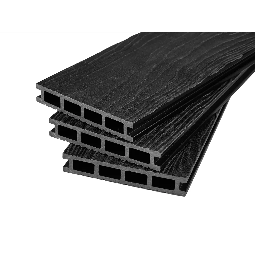 Террасная доска ДПК Groentec цвет Антрацит 145x25x4000 мм 0.58 м² STLM-2190975 - Вид №3