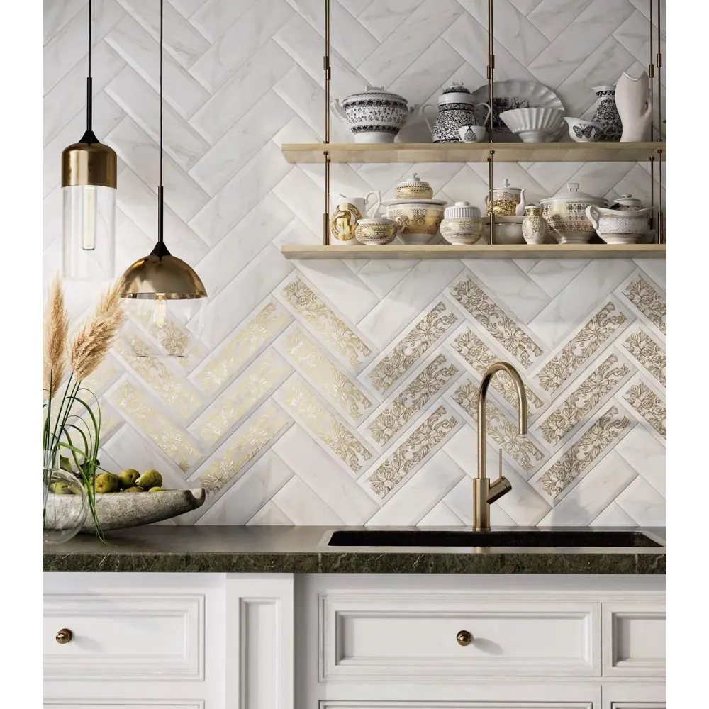 Kerama Marazzi Дорато: голубая матовая плитка для интерьера 86360039 STLM-0068063 - Вид №5