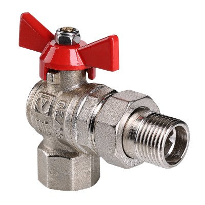 VT.228.N.06 Кран шаровой VALTEC BASE угловой с полусгоном Valtec 1" 