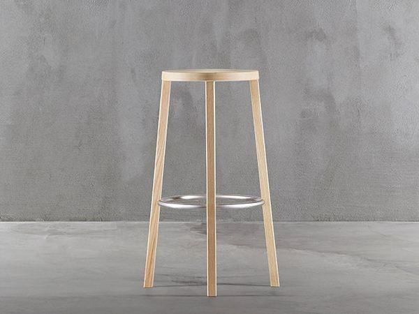 Plank Высокий стул в золе Blocco sun-id-1366564 - Вид №1