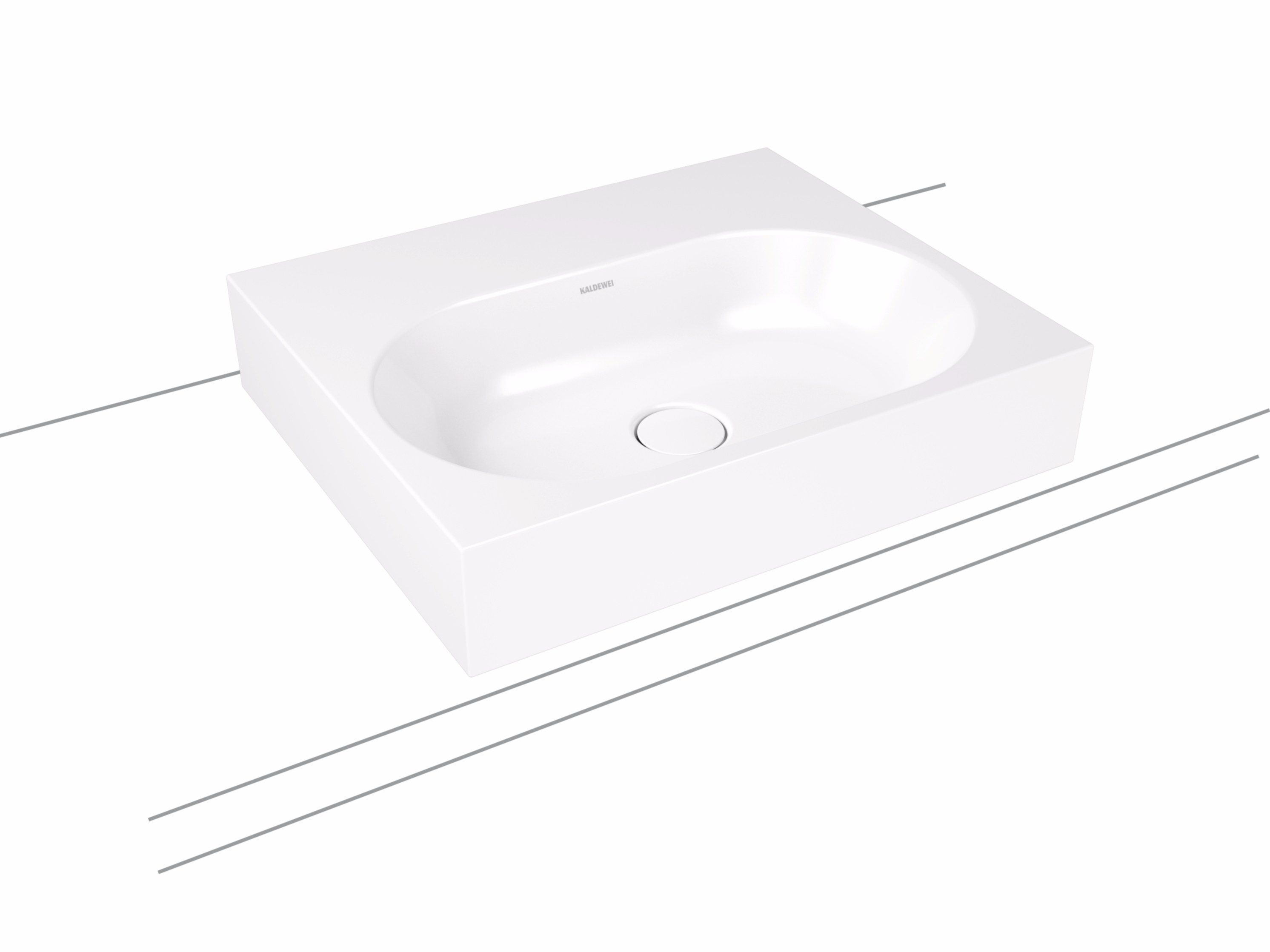 Прямоугольная столешница из эмалированной стали KALDEWEI центр ARCH-00039334 - Вид №3