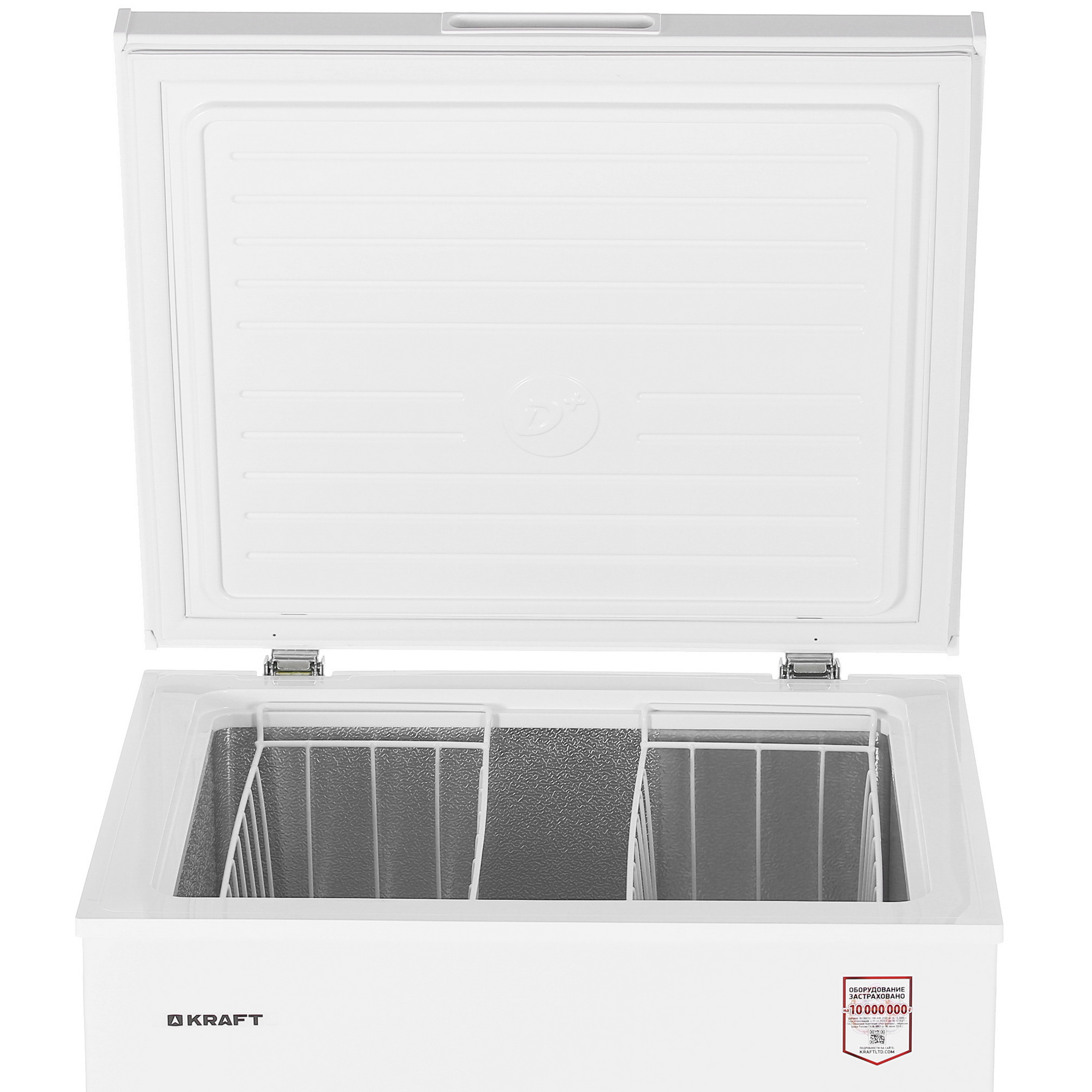 8187519 Морозильный ларь KRAFT BD (W)-152QX белый STDN-0104697 - Вид №5
