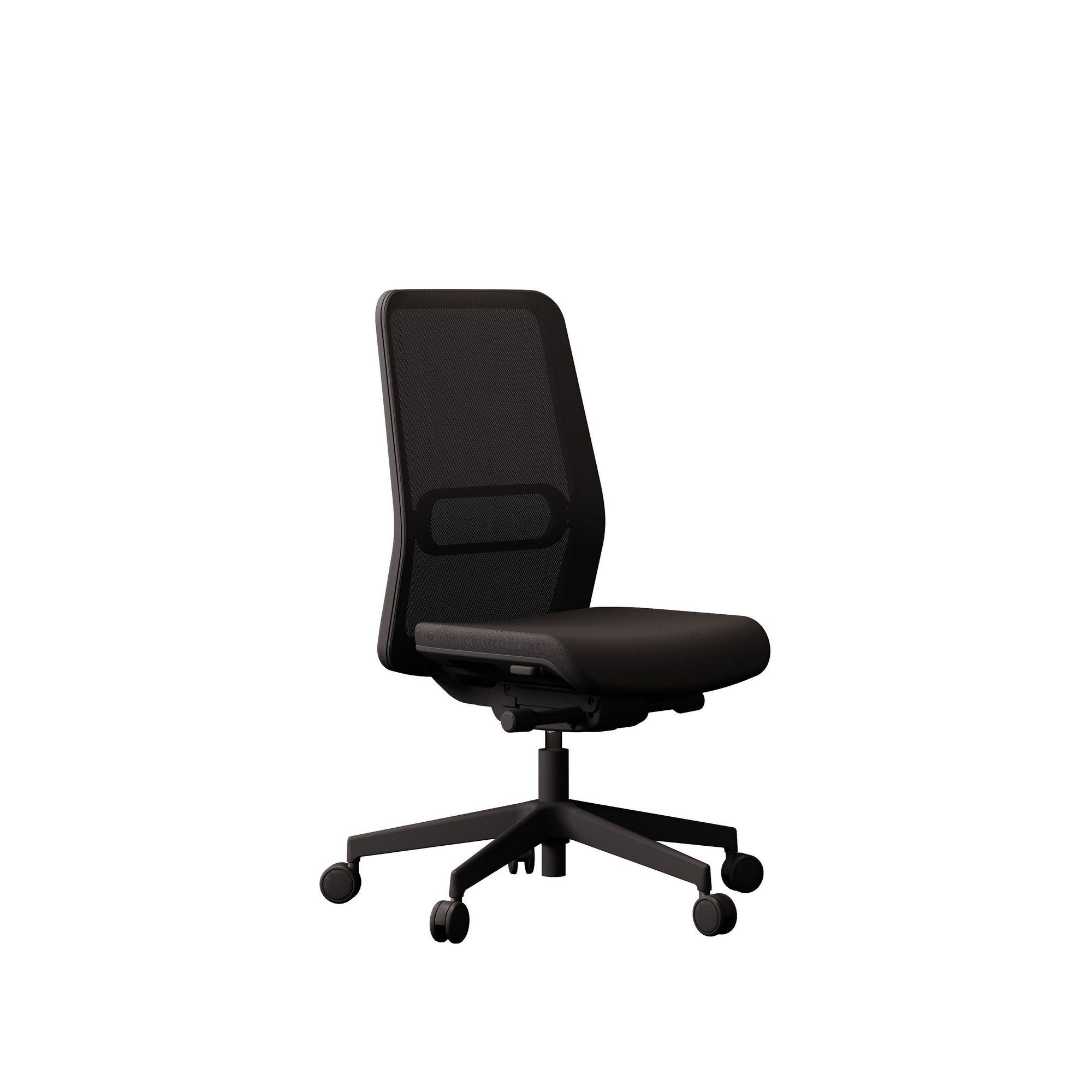 Тканевый регулируемый по высоте рабочий офисный стул с колесами Las Mobili Essai ARCH-00037046 - Вид №3