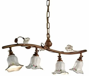 FERROLUCE Регулируемая керамическая люстра Pisa C1207-4