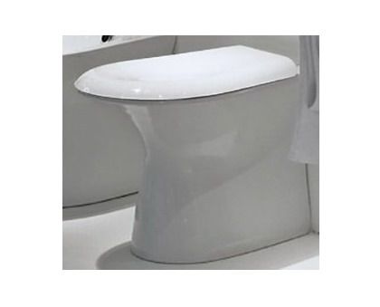 VLSP Приставной унитаз напольный Белый NERO ceramica Libera Италия Neroceramica