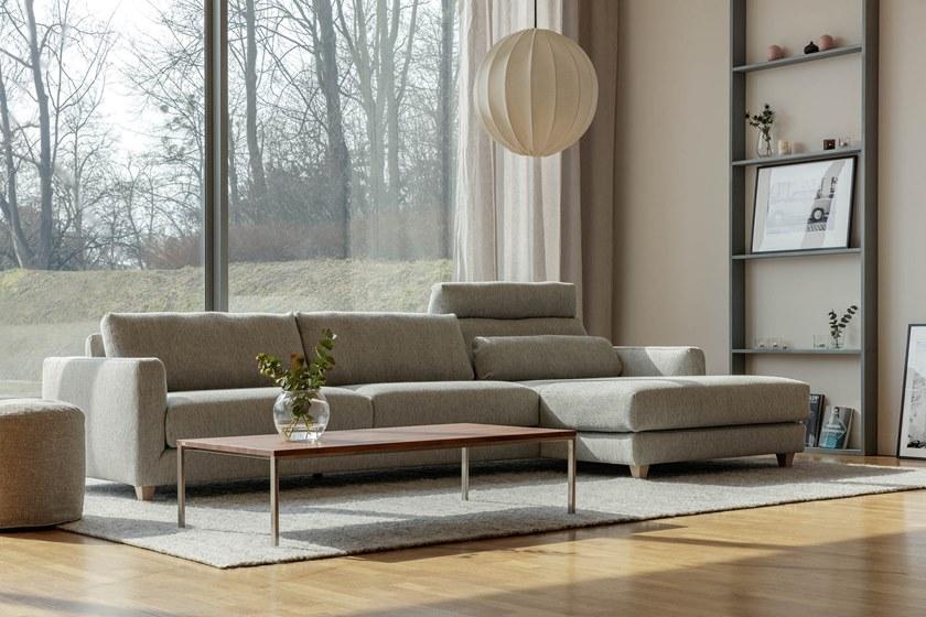 Sits Диван из ткани с шезлонгом sun-id-1347517 - Вид №1