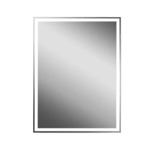 Шкаф зеркальный подвесной Montero Black LED с подсветкой 60x80 см цвет черный