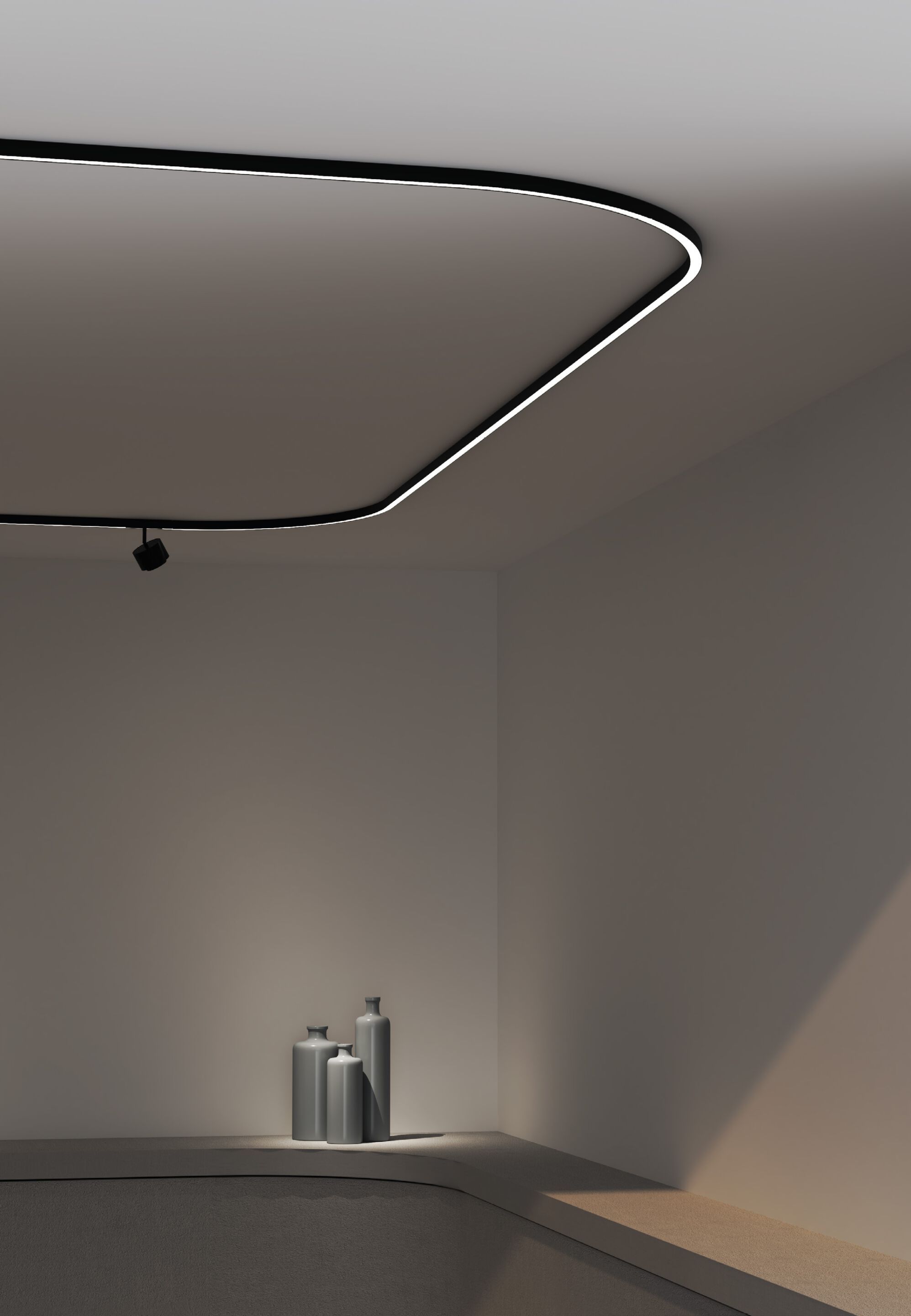 Экструдированная алюминиевая система освещения трека Letroh VIAVAI ARCH-00129669 - Вид №3