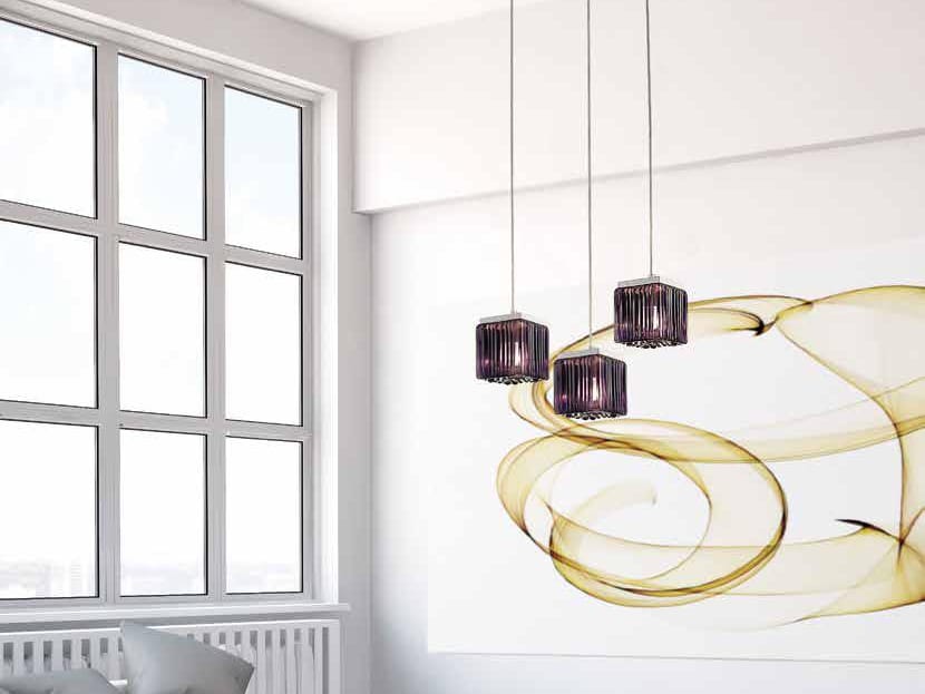 Подвесной светильник из муранского стекла Siru кубики ARCH-00019415