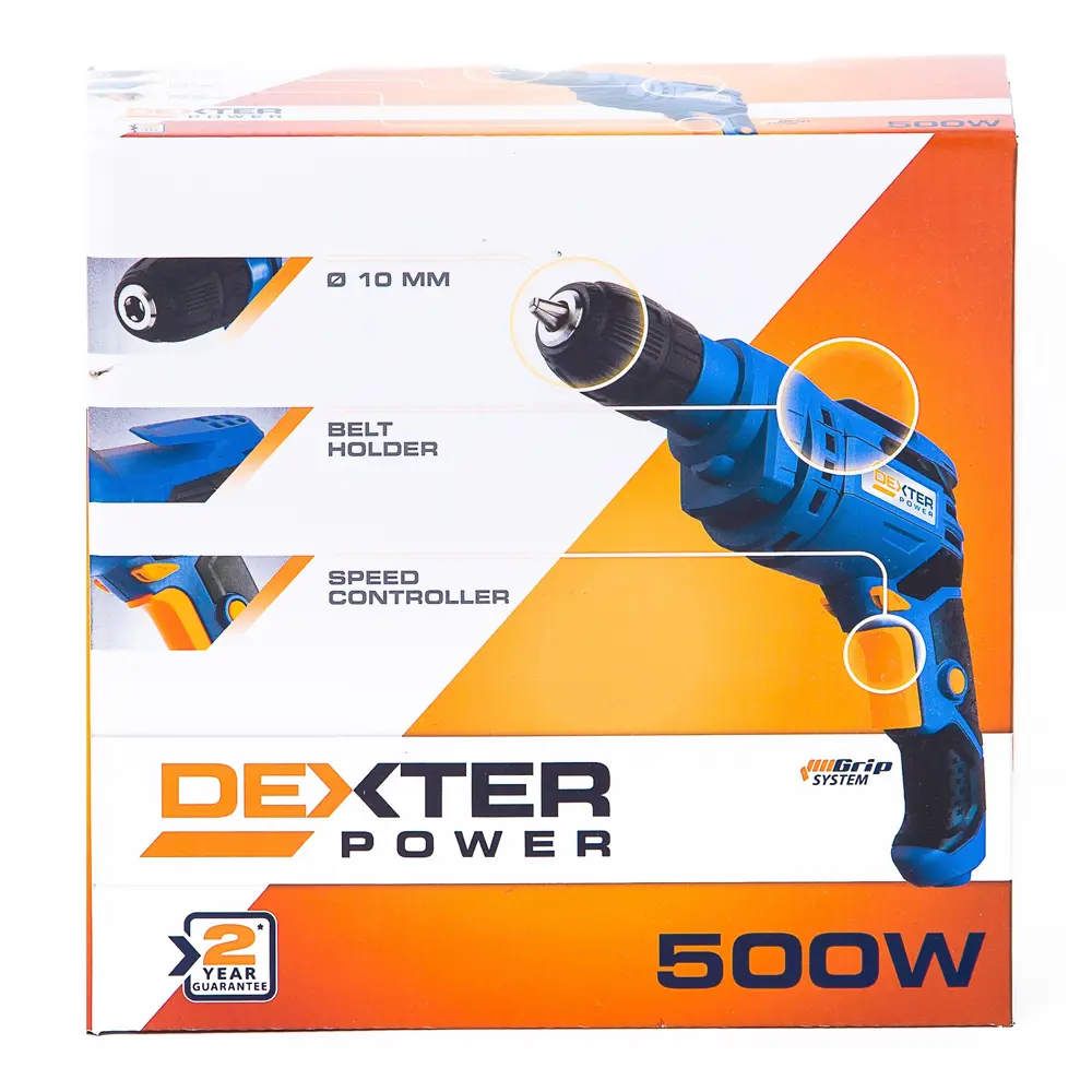 Дрель Dexter Power PC500HD, 500 Вт 18141485 STLM-2127384  - Вид №4