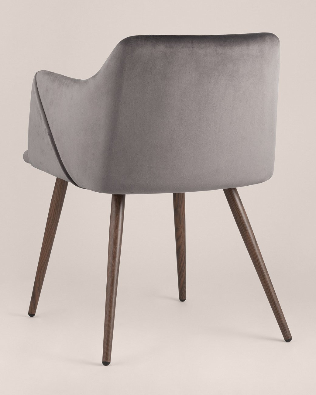 Стул со спинкой серый "Монарх" STOOL GROUP ДИЗАЙНЕРСКИЕ, ИНТЕРЬЕРНЫЕ 00-3946185 Серый  - Вид №4