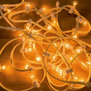 Гирлянда белт-лайт из лампочек Neon-Night Belt Light 10 м 30 ламп цвет теплый белый 86263775 STLM-2026374