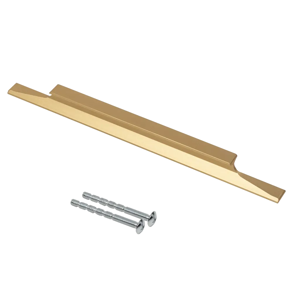 Мебельная ручка-скоба Stells-608 608 мм золото AKS STLM-2026743 - Вид №3