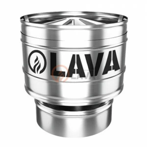 Оголовок-дефлектор LAVA 150/220, нерж. 439 (0,5)