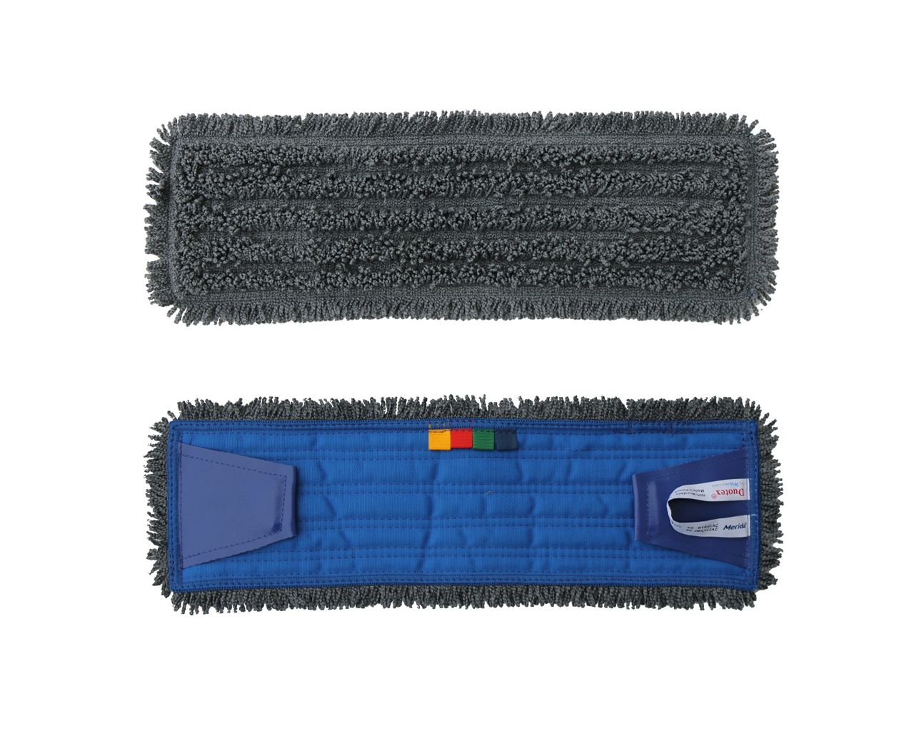 SKP141 Моп из микрофибры STANDARD серого цвета с язычками 40 см Merida 