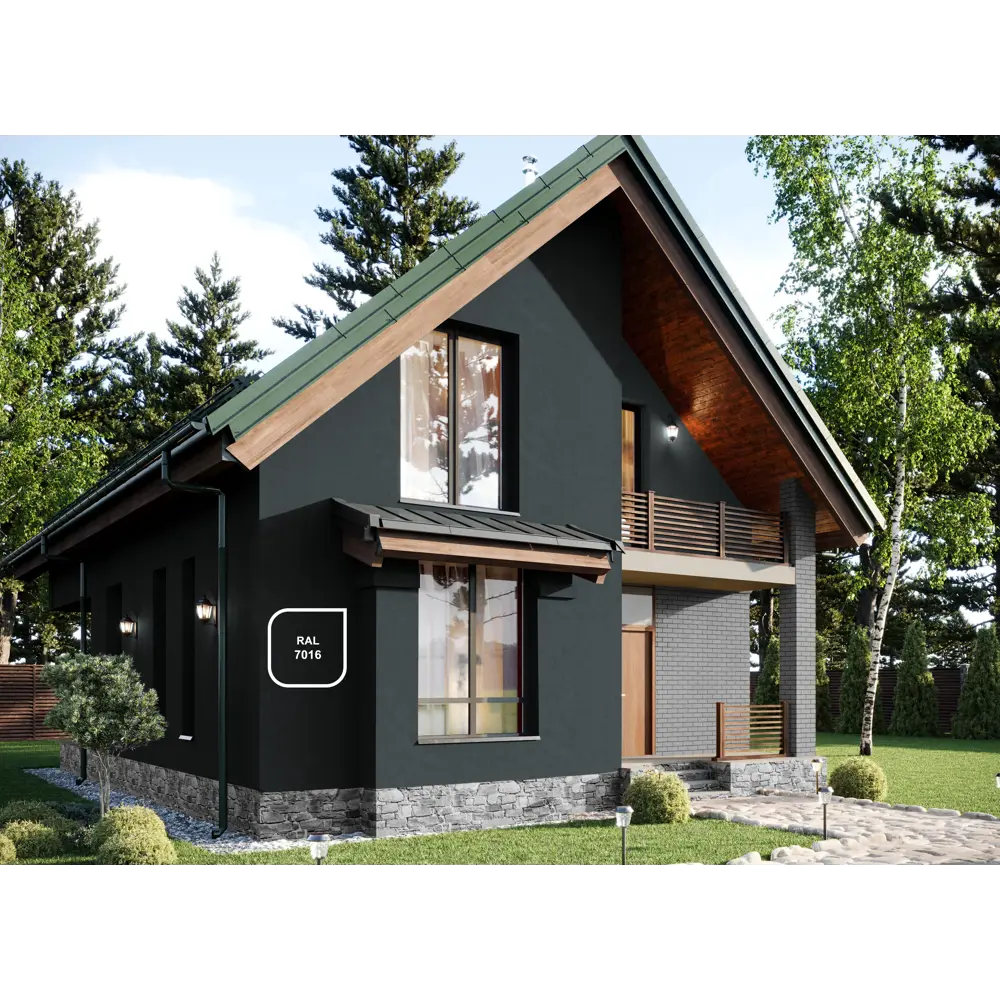 Краска водно-дисперсионная Alpina Super Fassade прозрачная база C 2.35 л STLM-2158904 - Вид №3