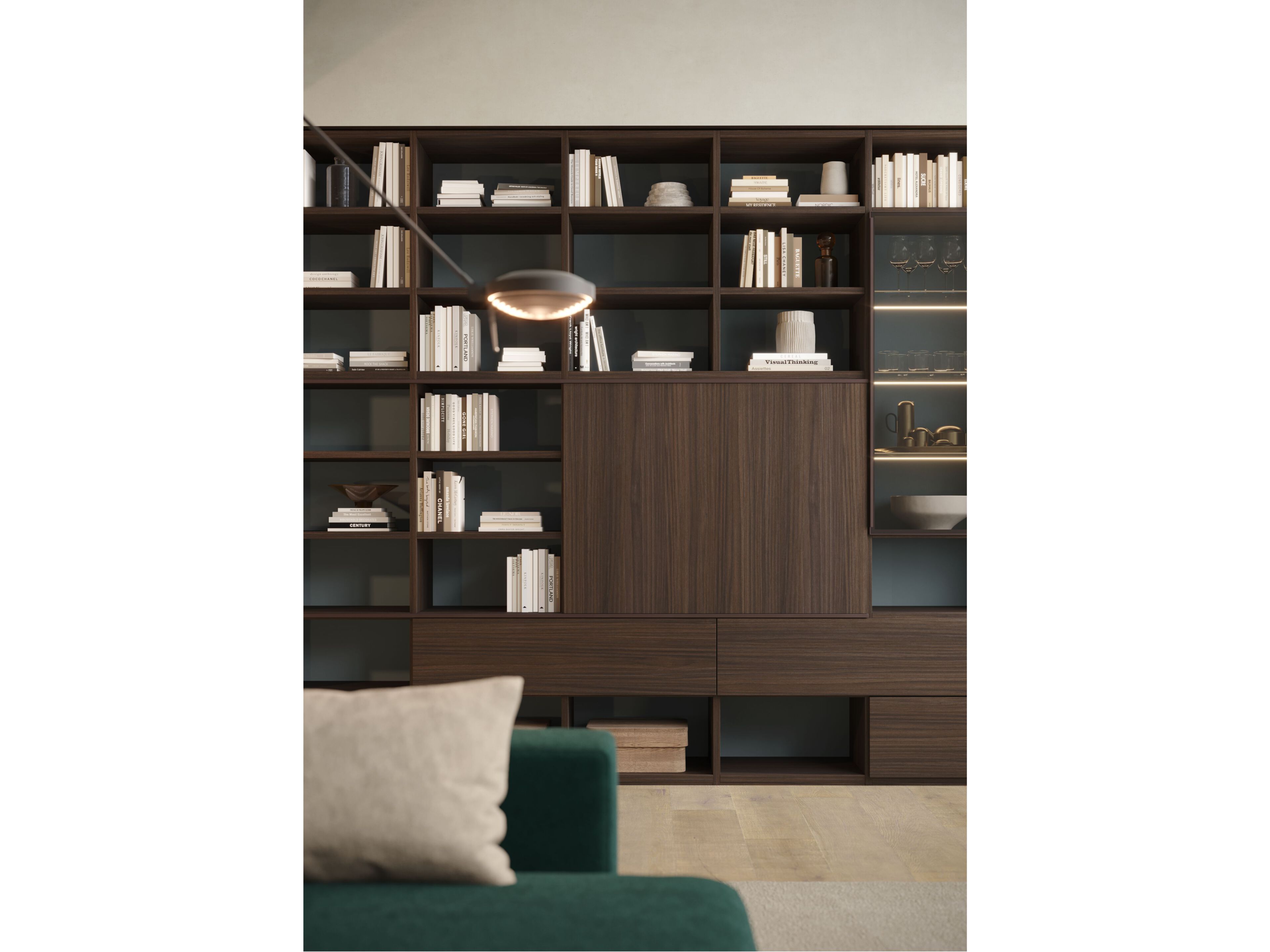 Оборудованная стена Giessegi день за днем ARCH-00038246 - Вид №3