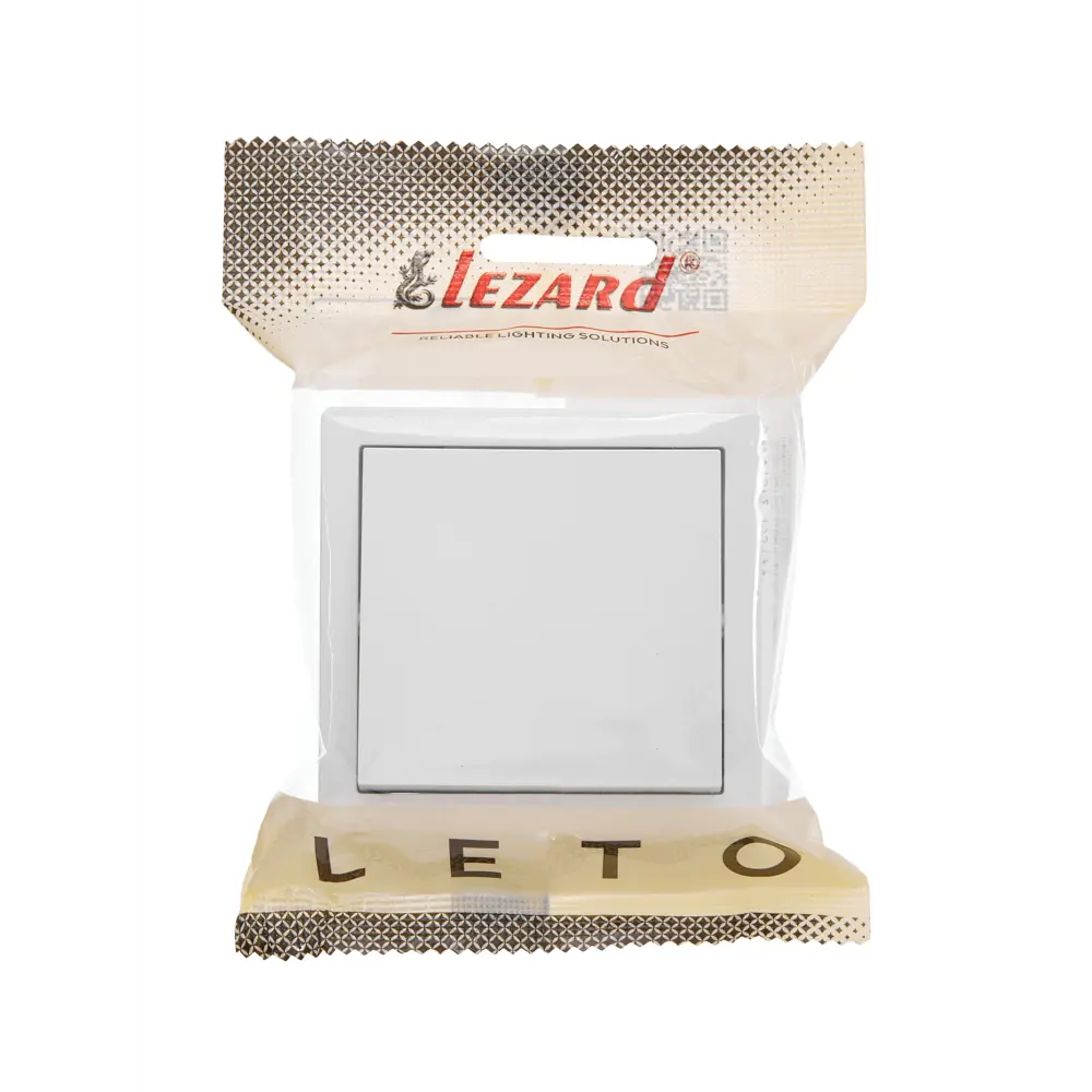 Выключатель накладной Lezard Leto белый глянцевый 89373138 STLM-1570699 - Вид №3