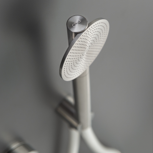 Настенный прогрессивный набор смеситель для ванной / душем с круглый ручной душ диаметр 65 мм  GIO24Y CEADESIGN  - Вид №2