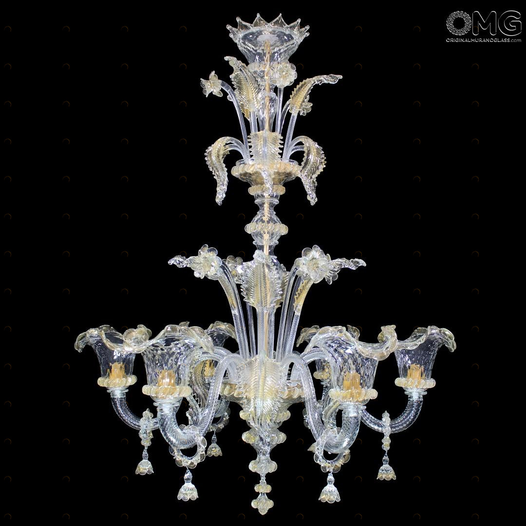 1116 ORIGINALMURANOGLASS Люстра Помпеи - Классик - муранское стекло OMG 75 см 