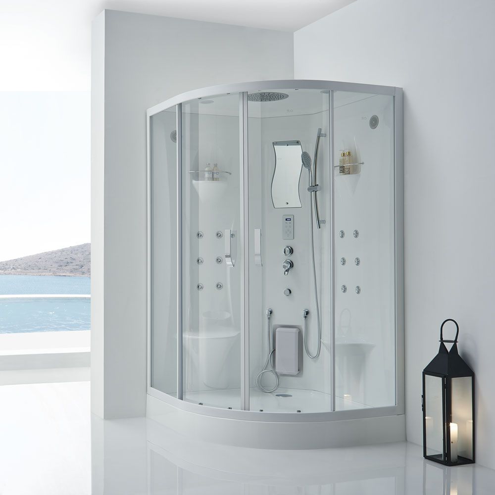 BU108A Душевая кабина SSWW 