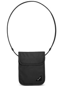 10148100 Кошелек на шею 10148 X75 Anti-theft RFID Blocking Neck Pouch PacSafe Coversafe