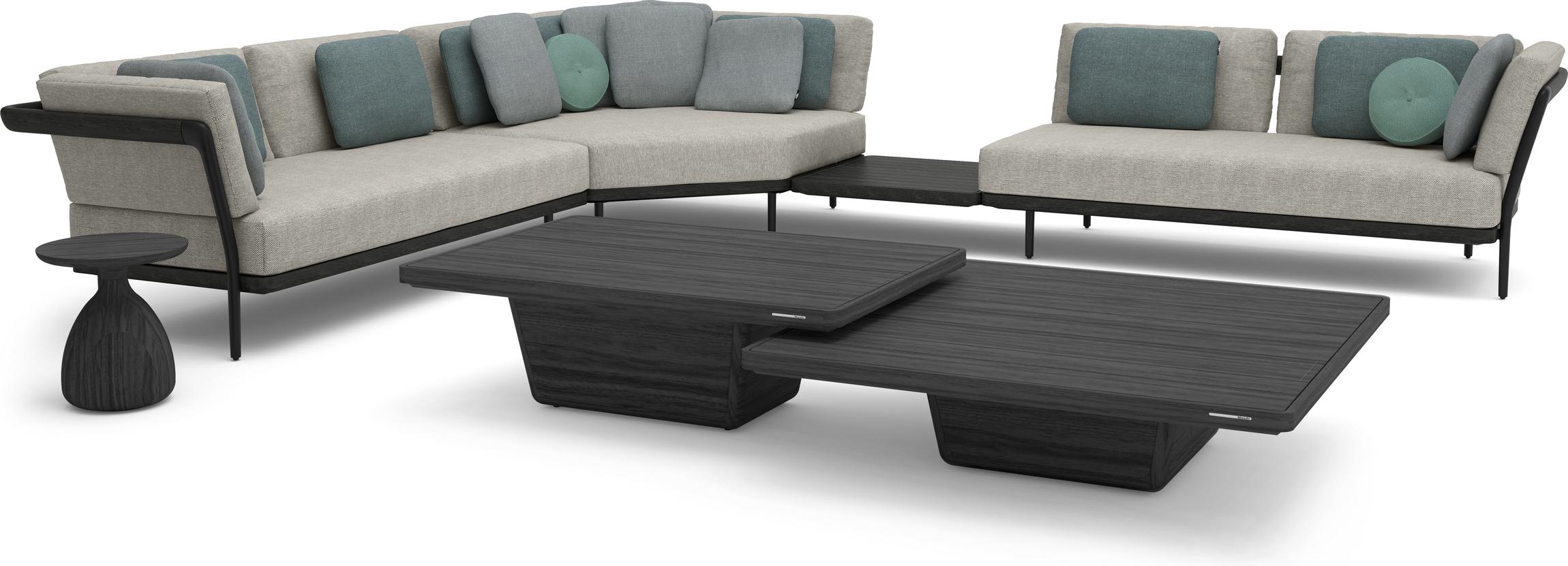 Concept 1 teak nero черный Manutti Flex MNST526 - Вид №1