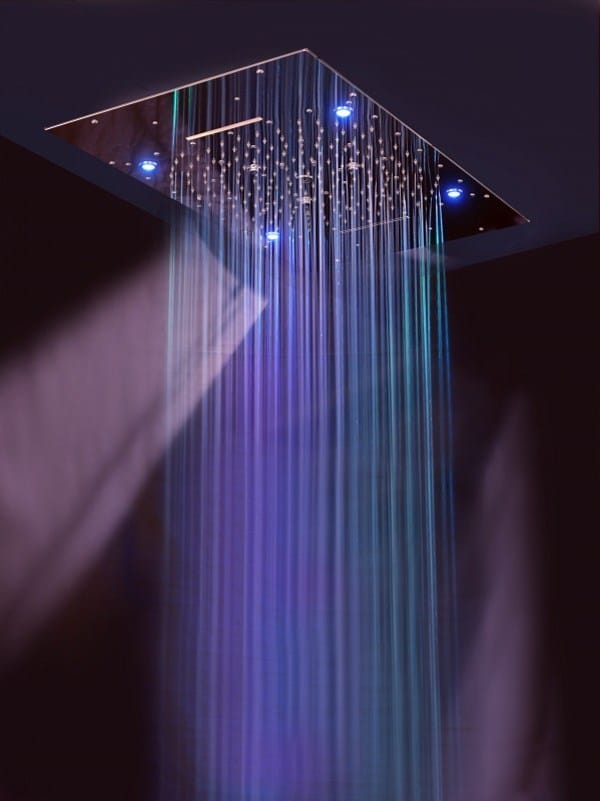 Светодиодная насадка для душа из нержавеющей стали с хромотерапией Ama Luxury Shower URANO ARCH-00102387 - Вид №1