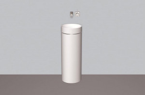 4505500401 Умывальник, wt.rx325.ke, белая, противомикробное Alape серия KE (Unisono)