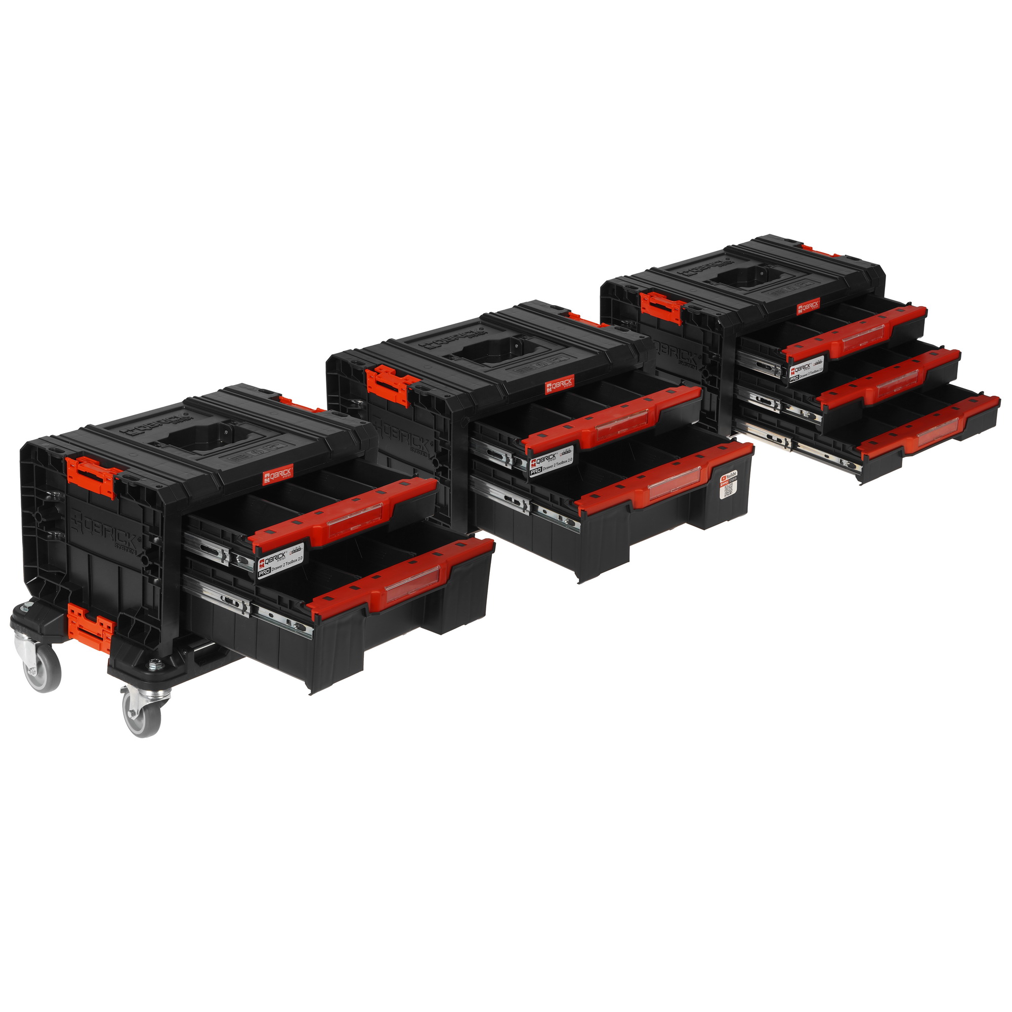Модульная система для инструмента и принадлежностей Qbrick System PRO Drawer Workshop Set 1 9010728 STDN-0073582 - Вид №4