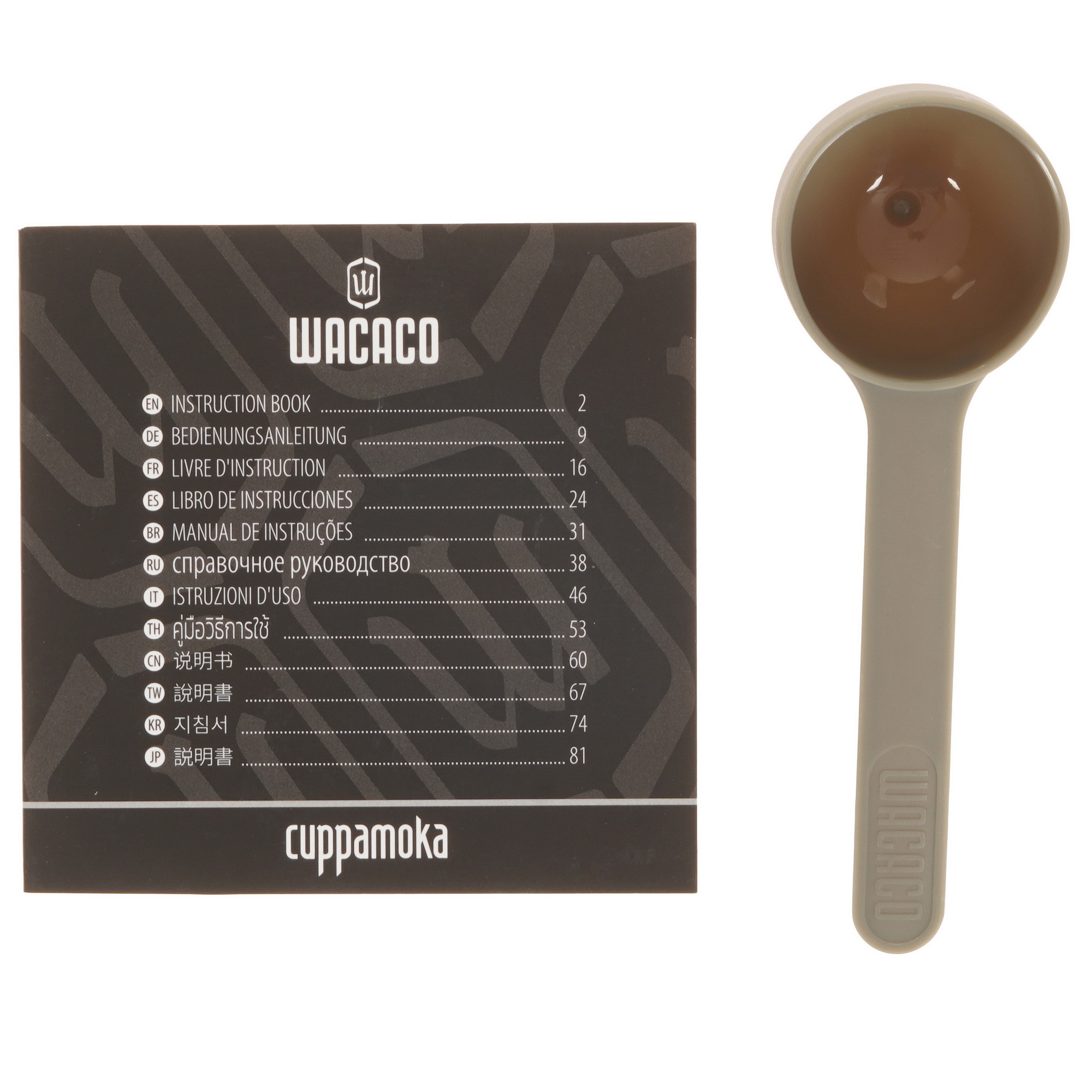 9004330 Ручная капельная кофеварка WACACO Cuppamoka WCCCPM серебристый STDN-0031539 - Вид №5