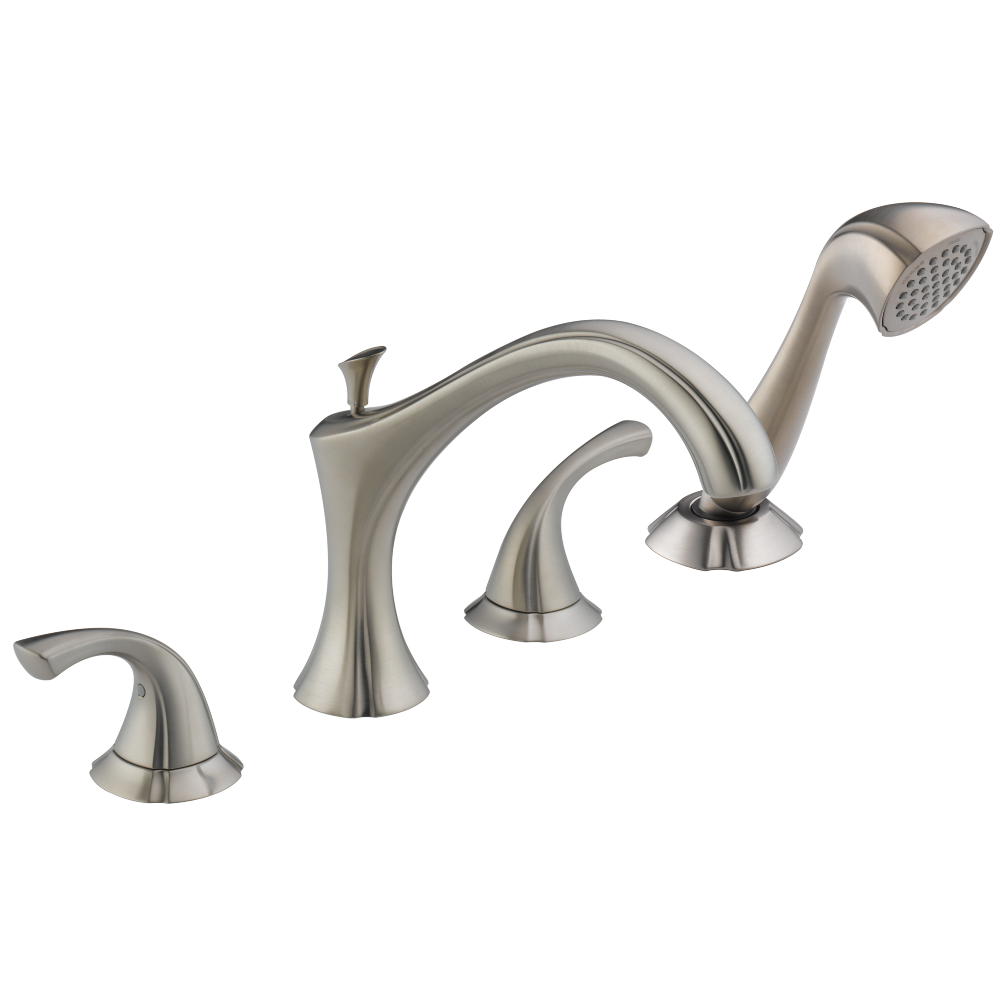 T4792-SS Римская ванна с ручным душем Delta Faucet Addison Нержавеющая сталь 