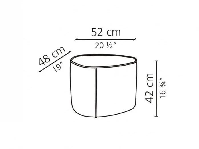 Съемный пуф из ткани Casamilano FRANCIS ARCH-00039428 - Вид №8