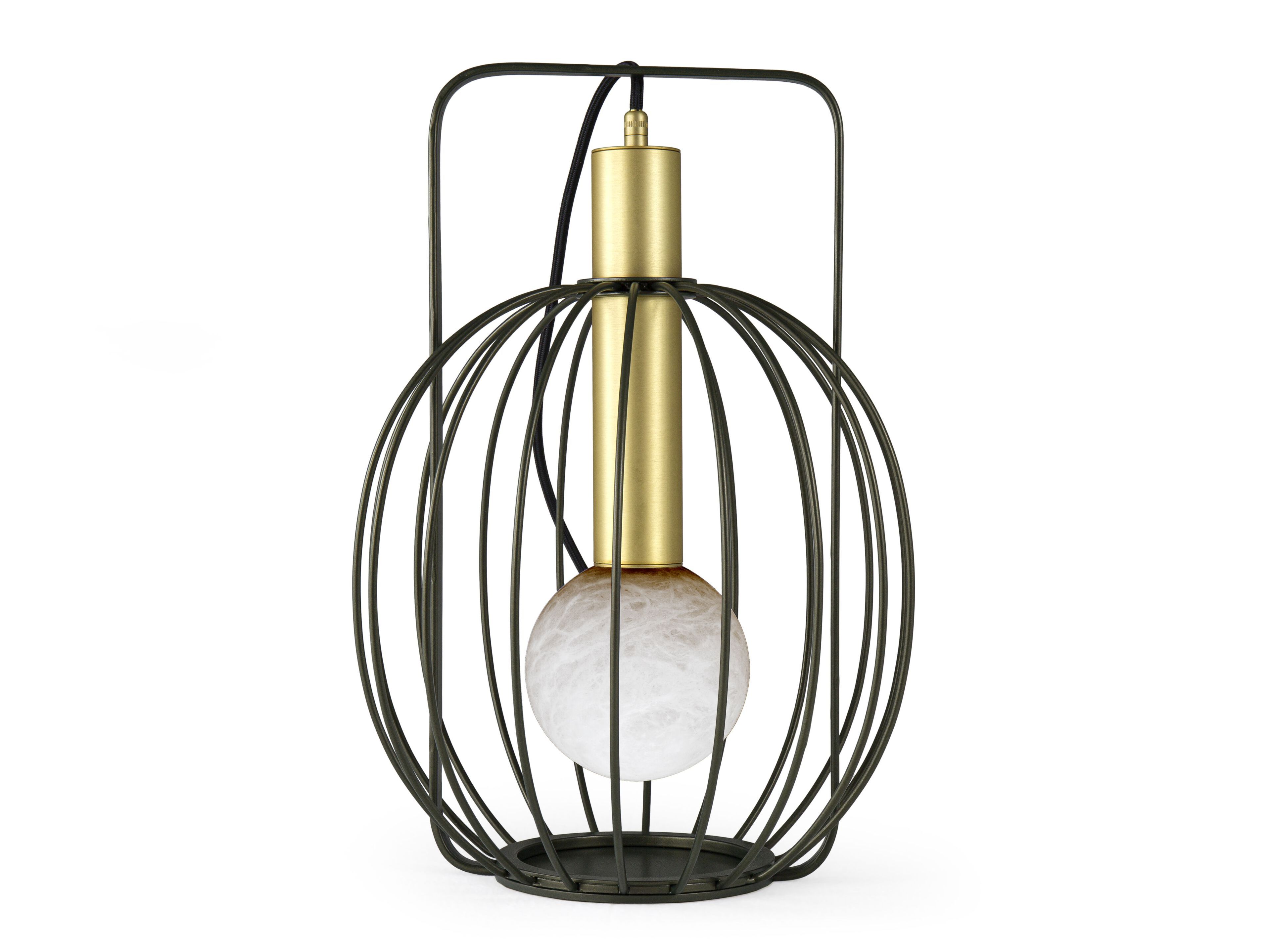 Металлическая светодиодная настольная лампа Borzalino ARCH-00082605 - Вид №4