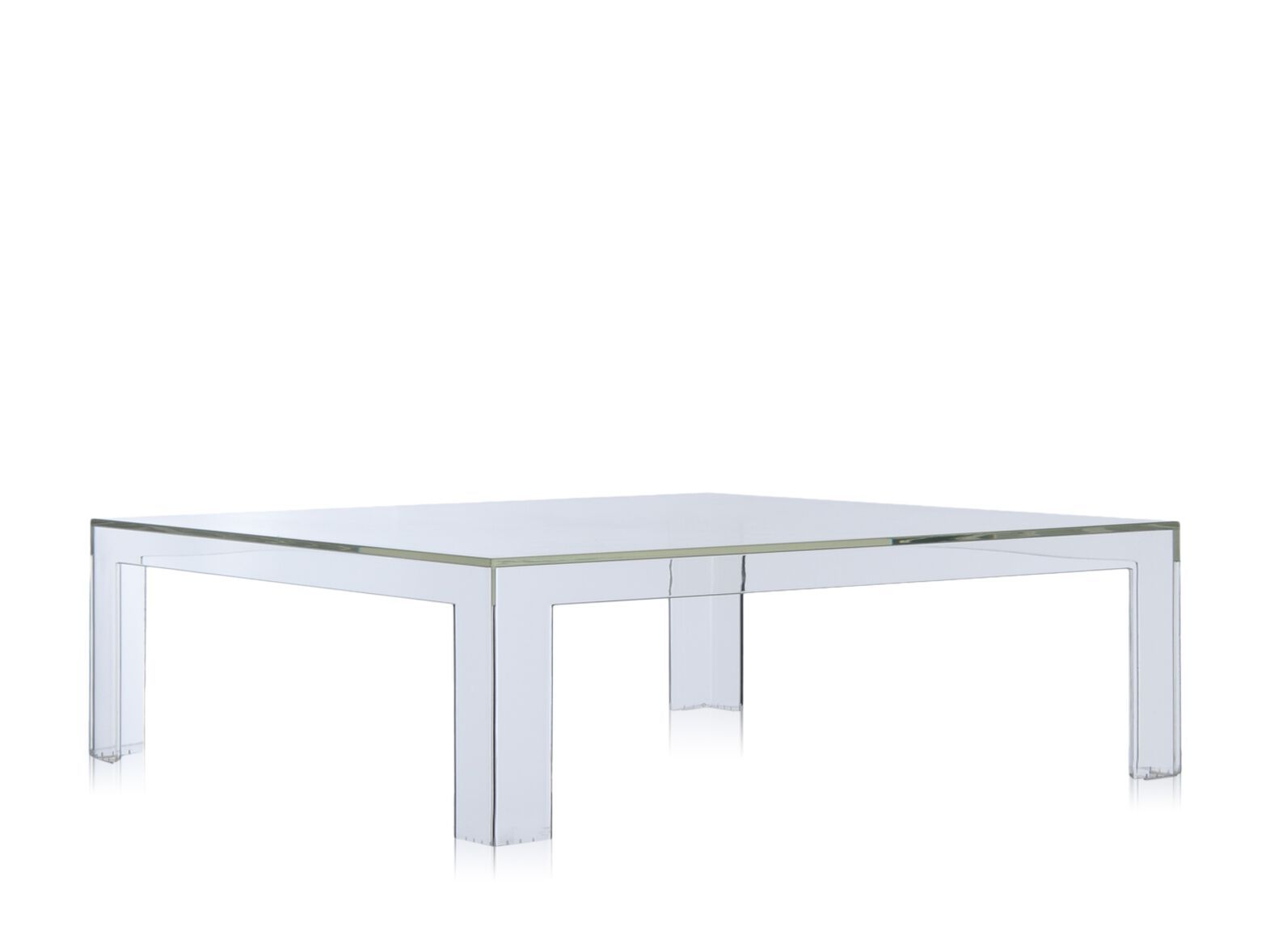 ПММА квадратный низкий садовый стол Kartell INVISIBLE ARCH-00003405 - Вид №5