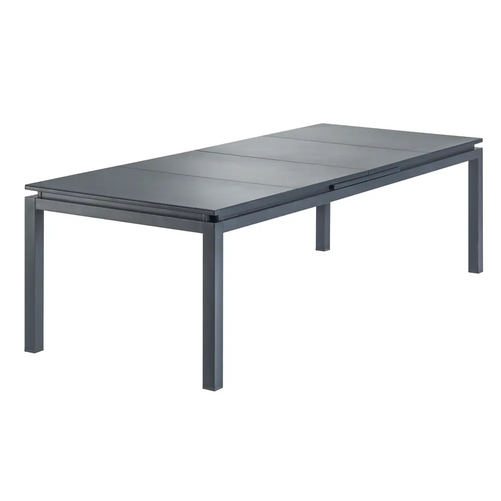 Стол садовый раздвижной Naterial Odissea Easy 256-320х90х76.5 см алюминий темно-серый 81956374 STLM-2012245  - Вид №7