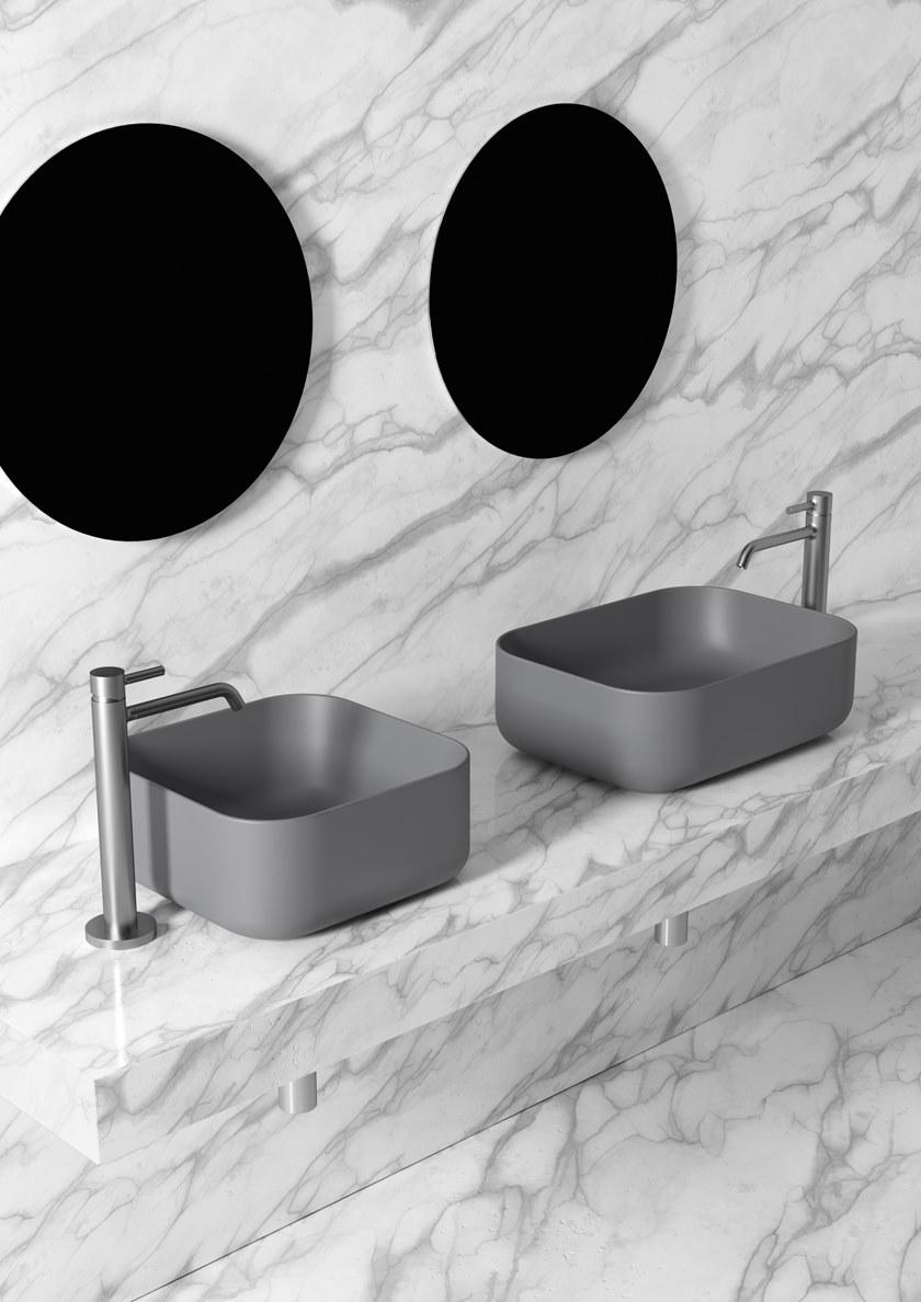 32170101,32140101 Накладная раковина на столешницу  овальная Alice Ceramica UNICA - Вид №5