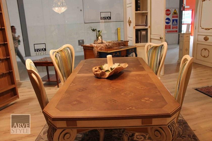 Arvestyle Раздвижной прямоугольный деревянный стол для гостиной Parquet sun-id-1494191 - Вид №9