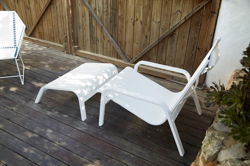 GANDIABLASCO Садовое кресло из batyline® с подлокотниками с высокой спинкой Stack sun-id-1387505 - Вид №2